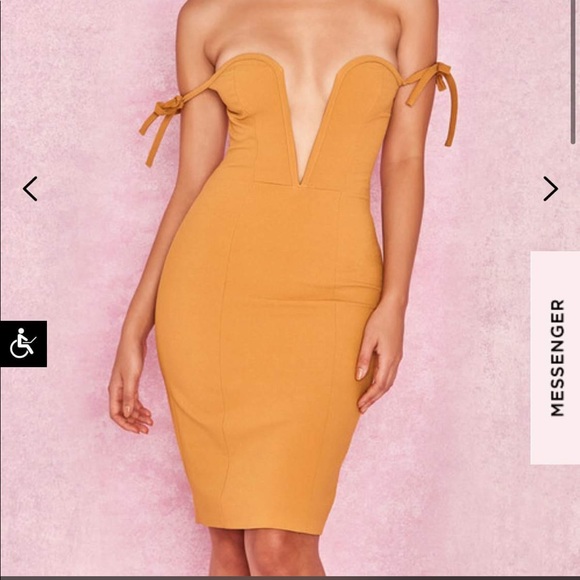 Plunge Dress - Picture 1 of 6